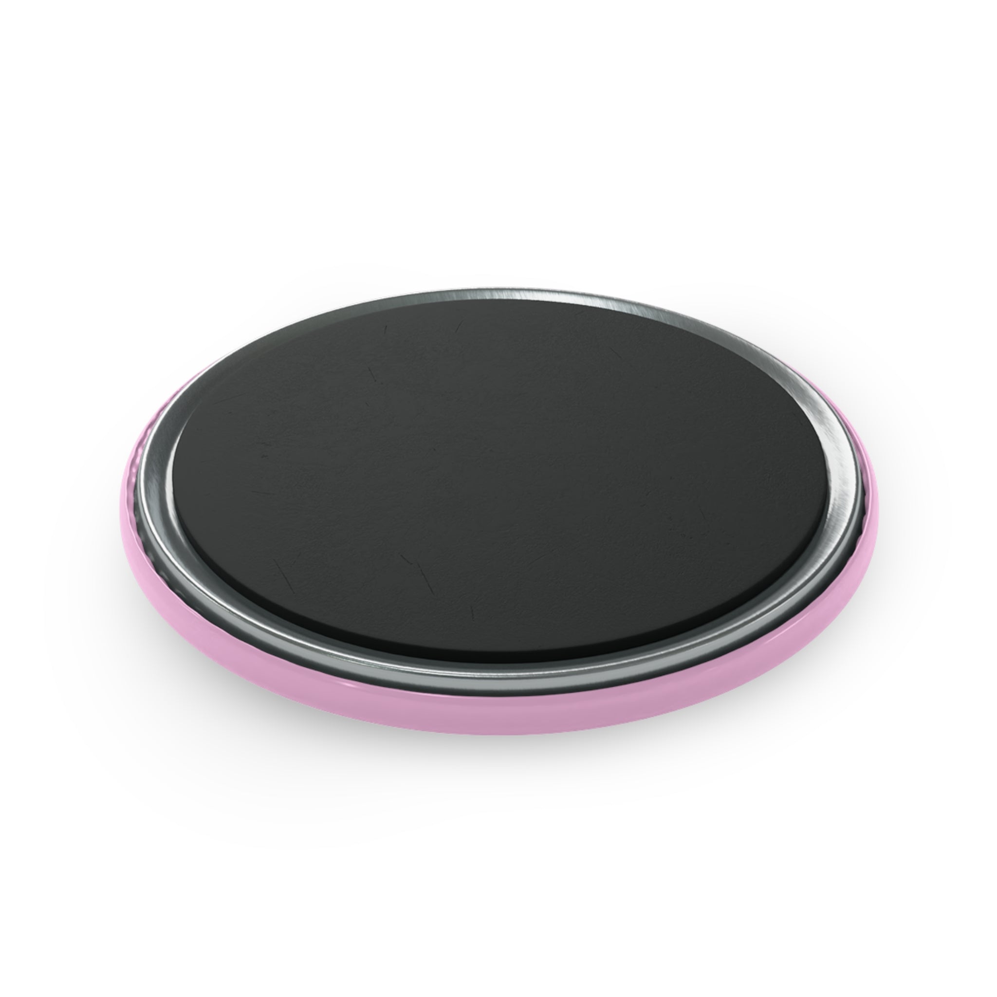Pink Bow 'Kram' Round Magnet — Cute Kawaii Refrigerator Button Magnet