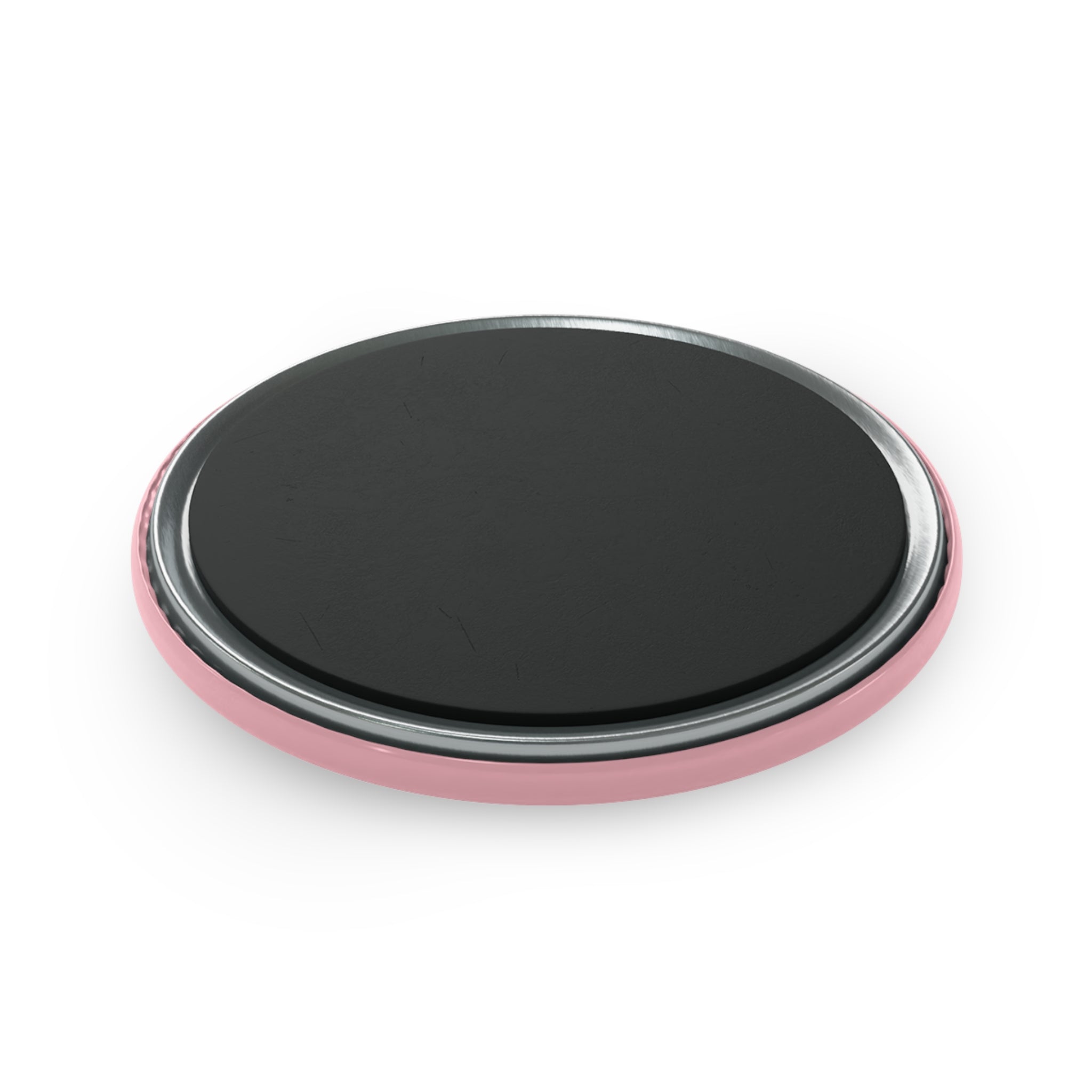 Button Magnet — 'Fro Club' Pink Cherry Retro Badge