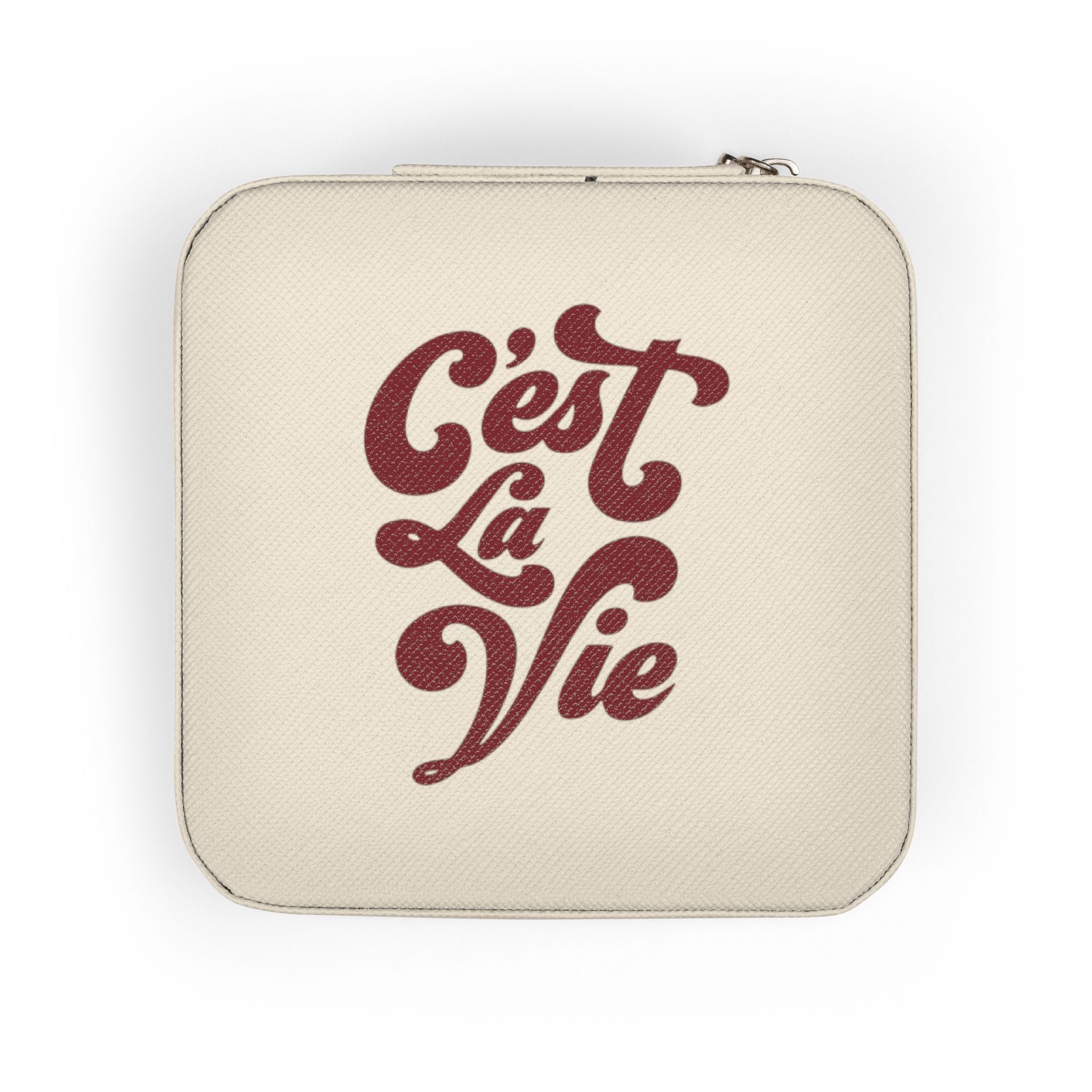 Travel Jewelry Case — 'C'est la Vie' Compact Organizer