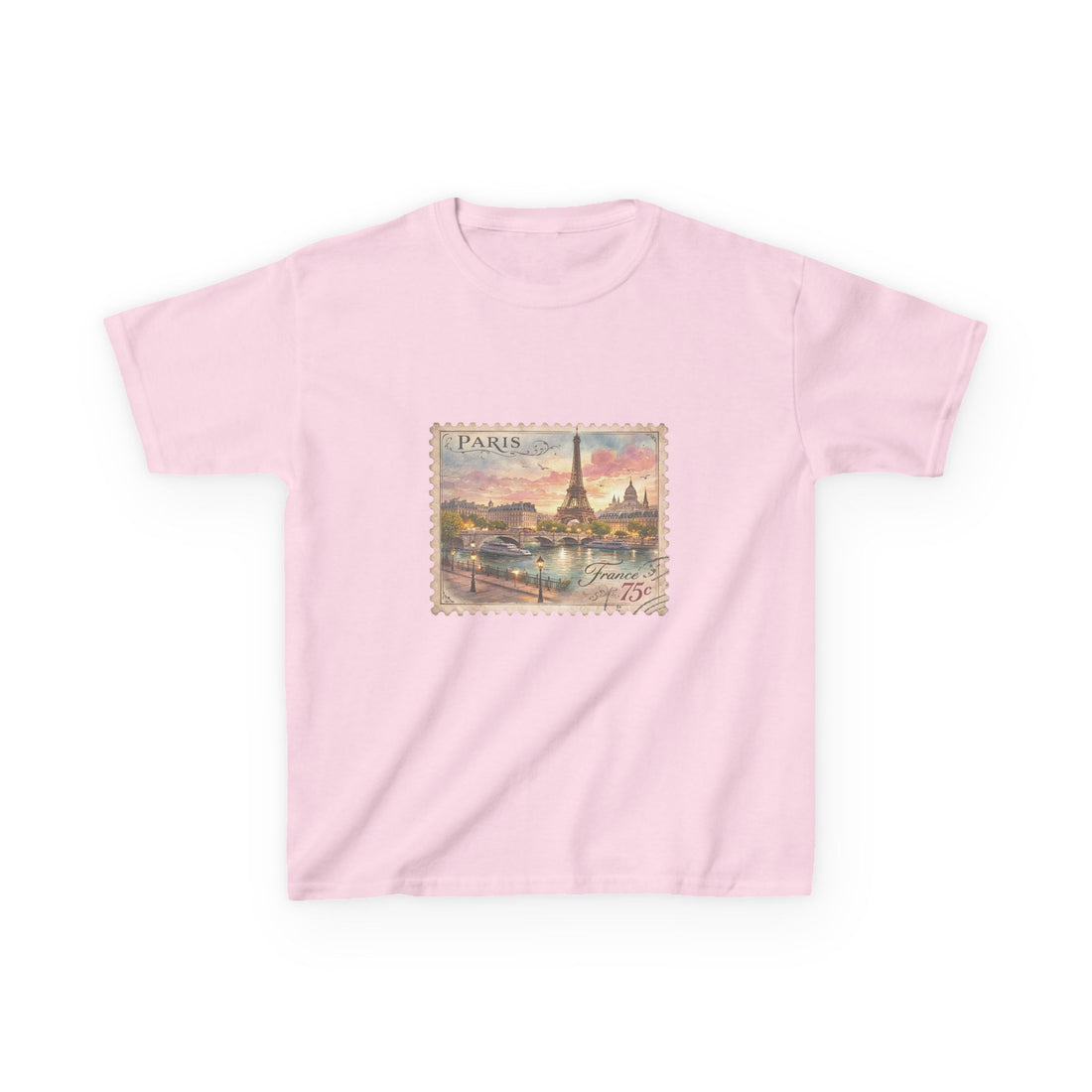 Paris Postcard — Vintage Eiffel Tower Travel Shirt