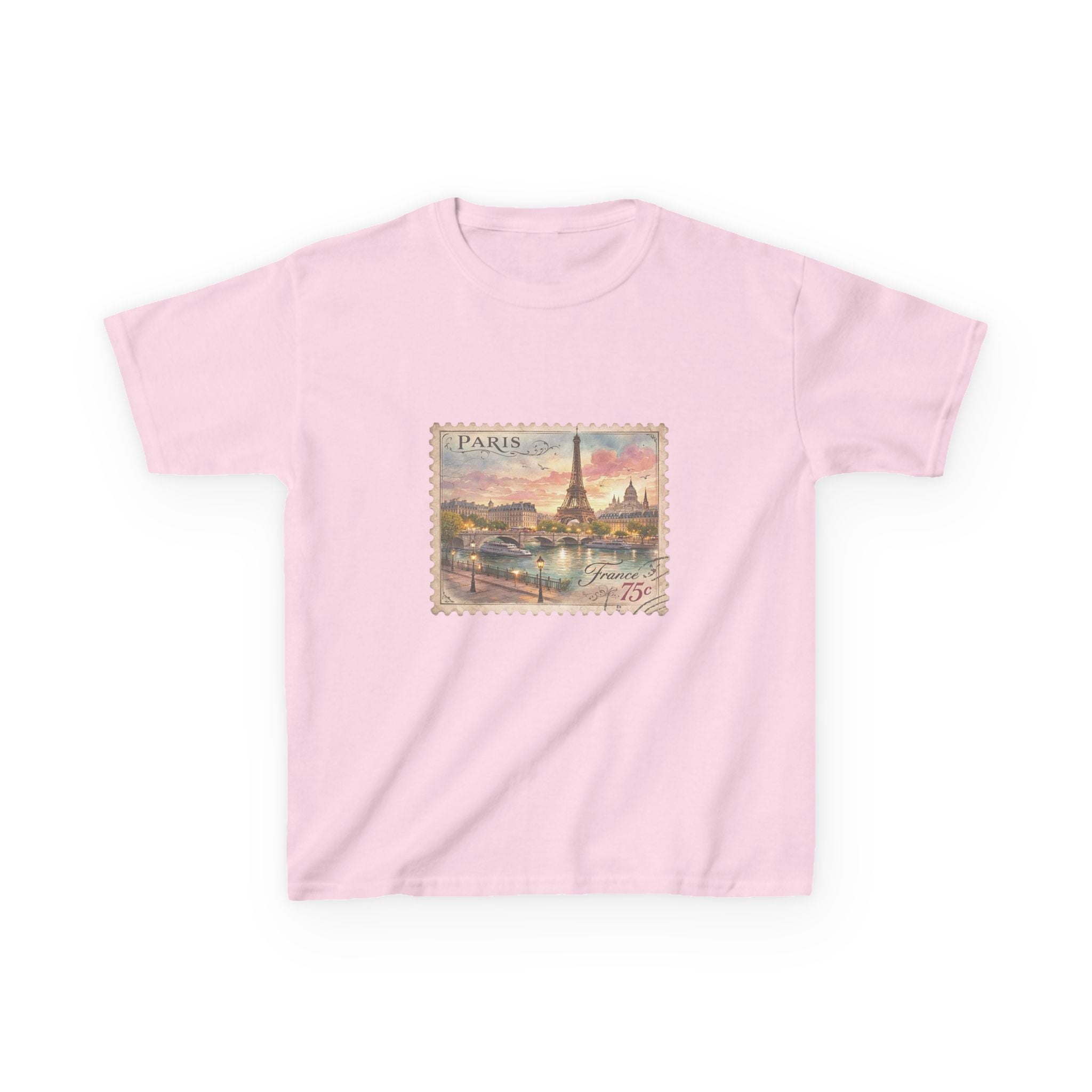 Paris Postcard — Vintage Eiffel Tower Travel Shirt
