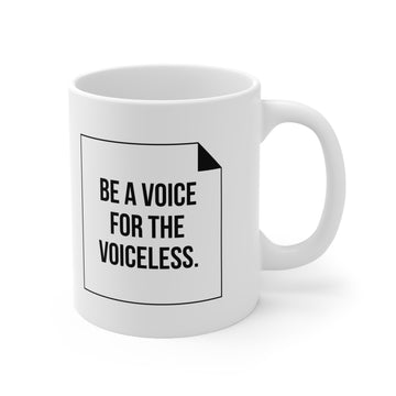 Make Yourself Heard Mug — Motivational Ceramic Coffee Cup (11oz & 15oz)