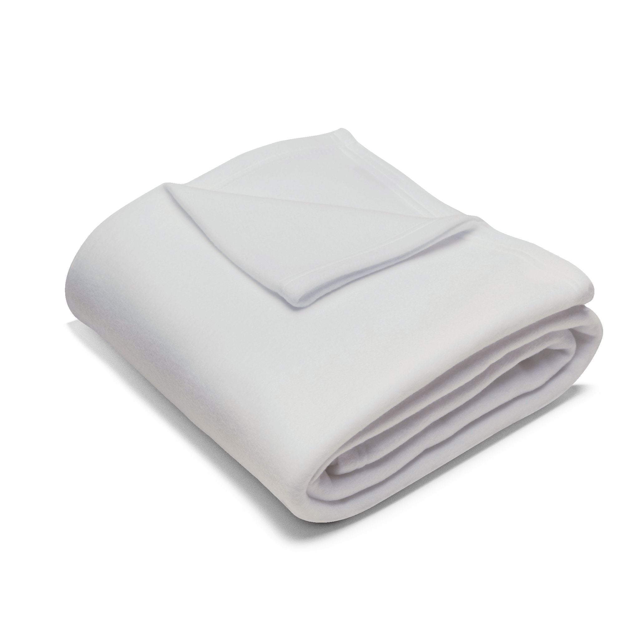 Arctic Fleece Blanket — Cute Hand-Drawn Dog “WOOF” Cozy Throw