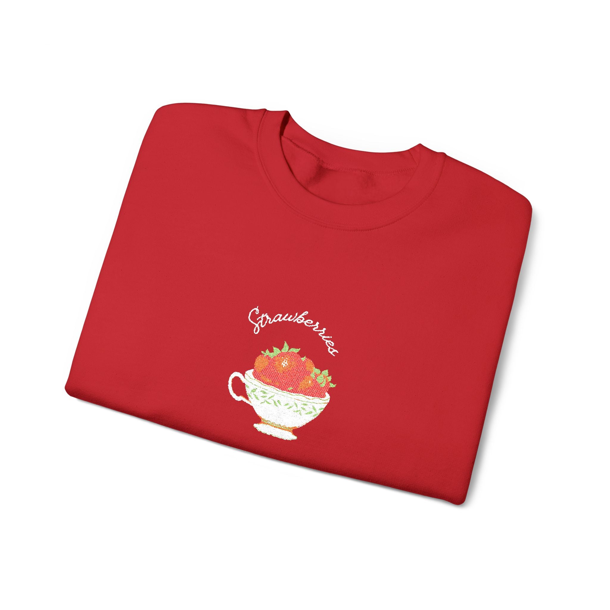 Tea Cup of Sunshine Sweatshirt — Floral Tea Lover Crewneck