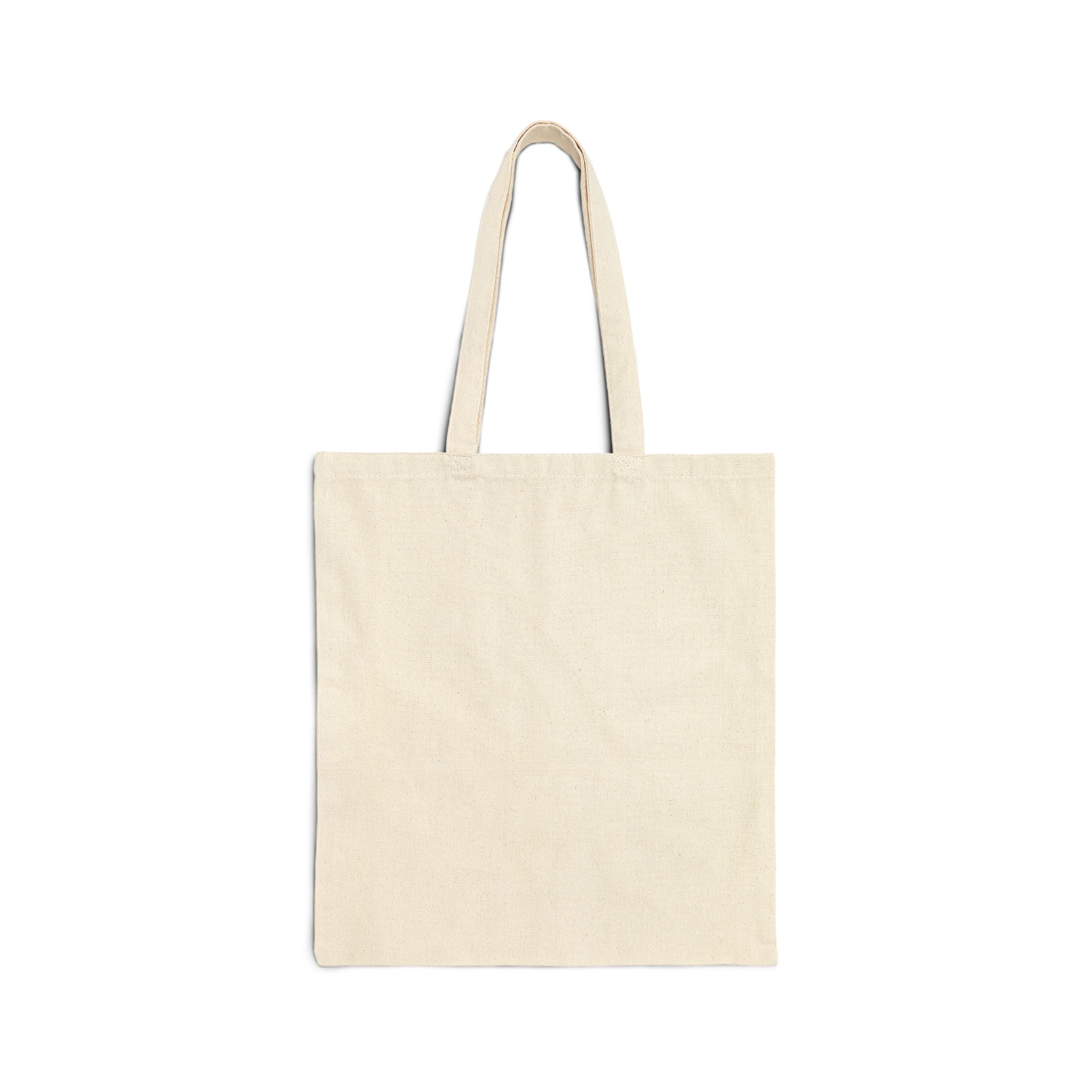 Farmers Market Tote Bag — Reusable Canvas Grocery Shopper with Fresh Veggies Design