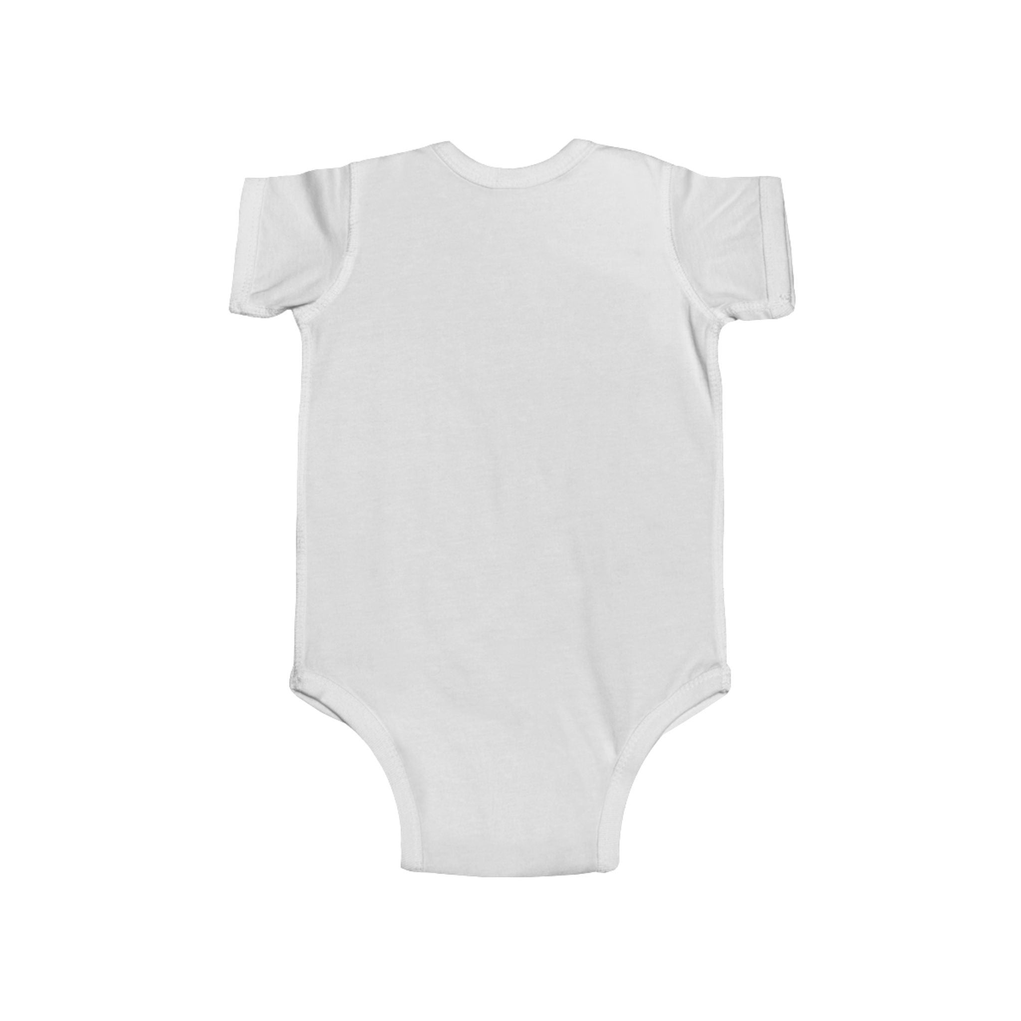 Baby Bodysuit — Cute Bear Holding Heart "I Love You" Infant Onesie