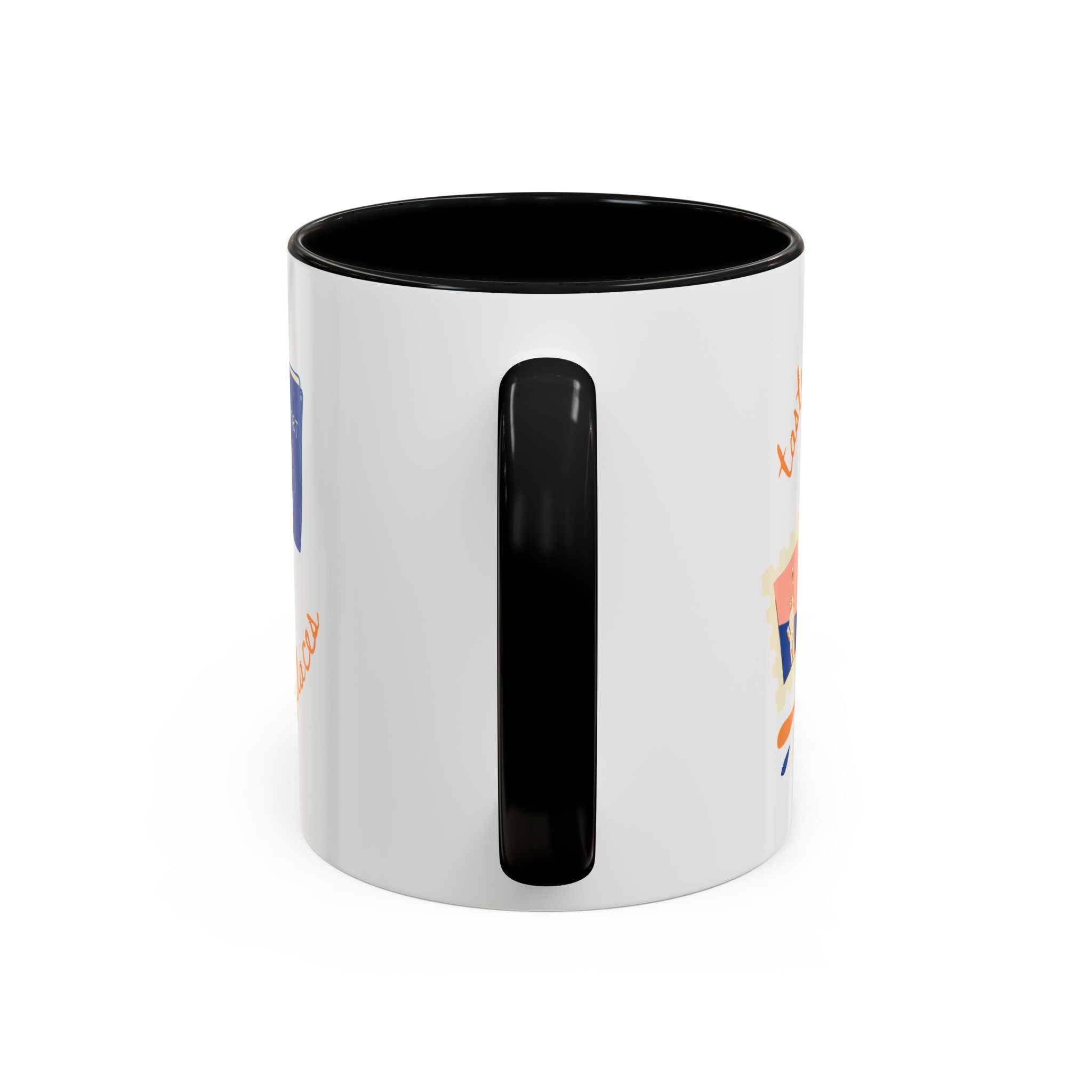 Travel Adventure Coffee Mug — "Discover New Places" Accent Mug (11/15 oz)
