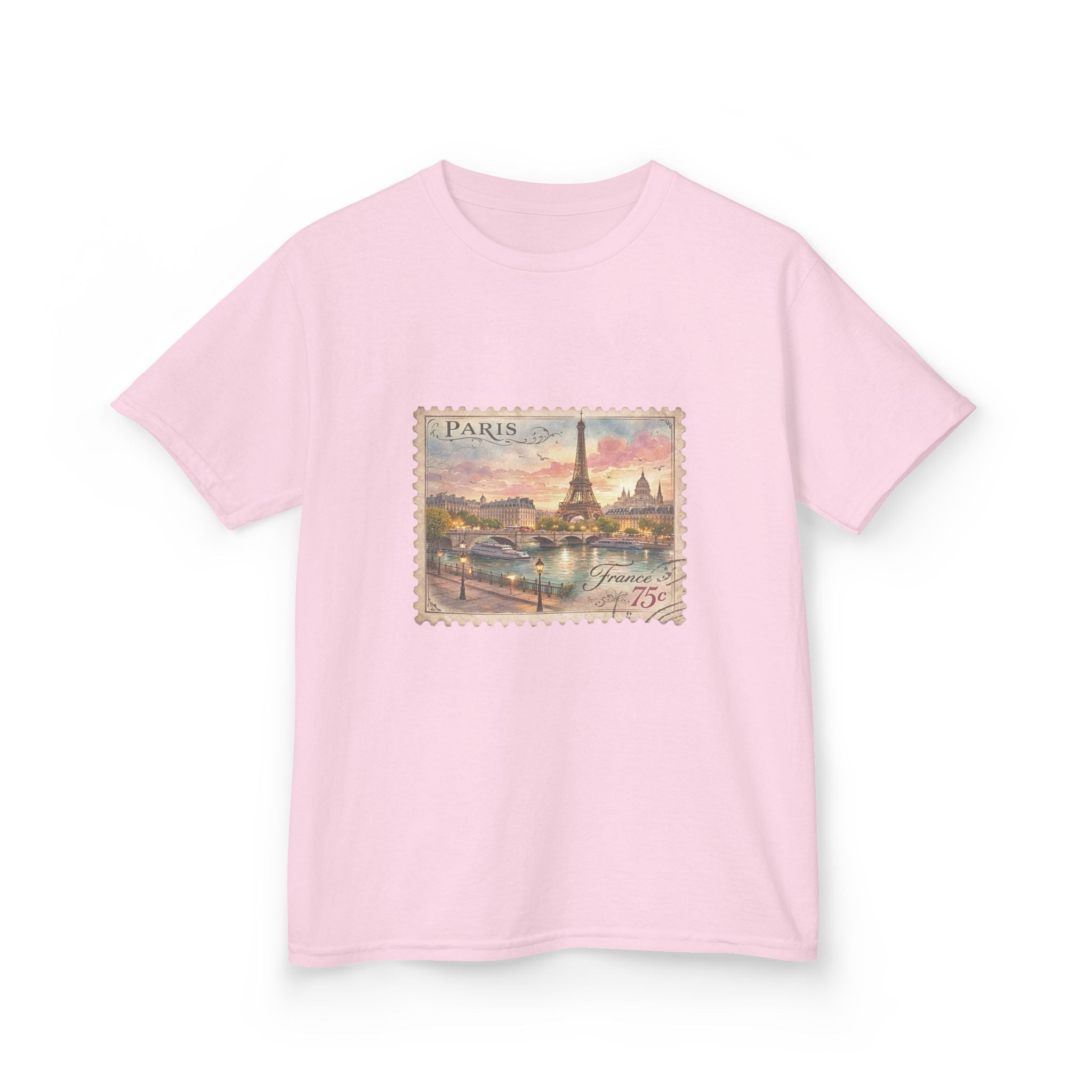 Paris Postcard — Vintage Eiffel Tower Travel Shirt