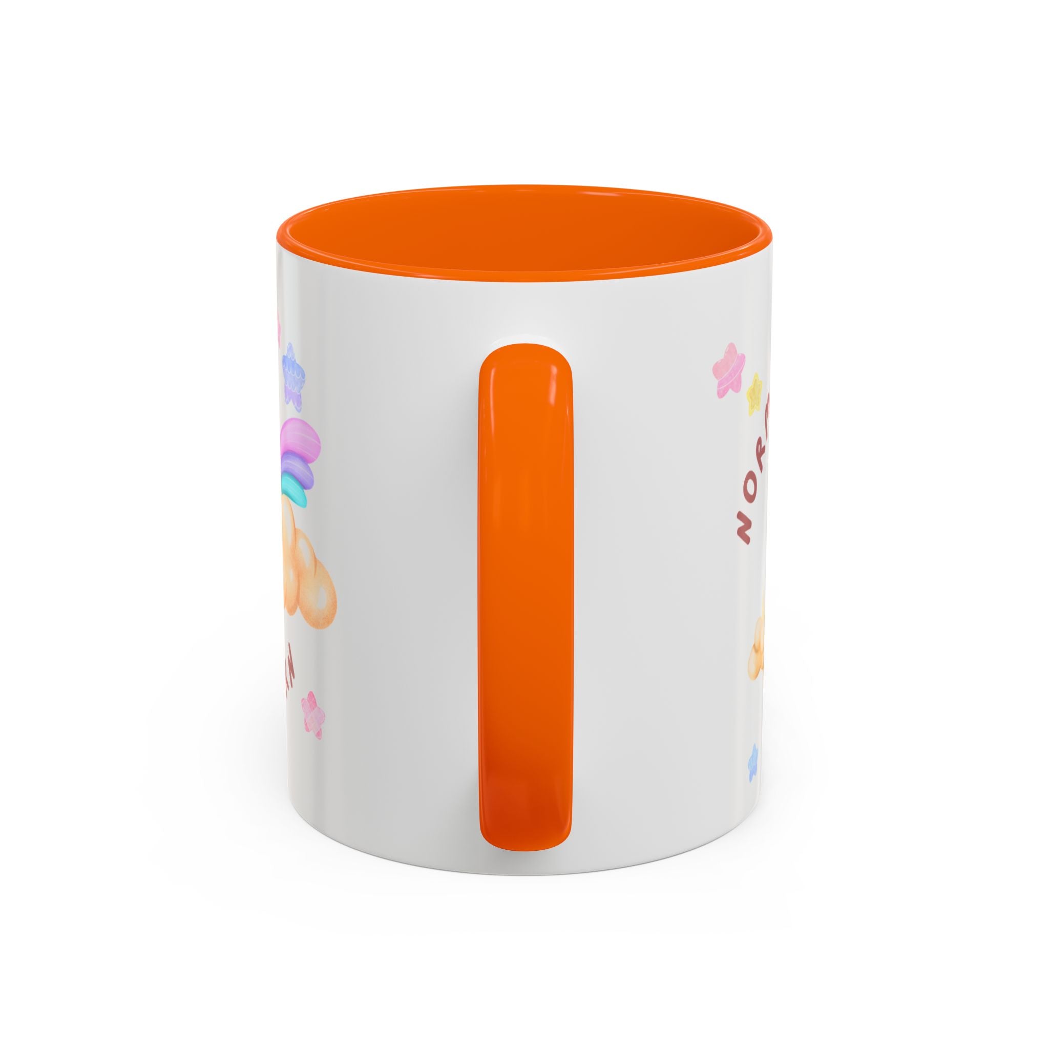 Unicorn Coffee Mug — "Be a Unicorn" Cute Rainbow Cloud Accent Mug