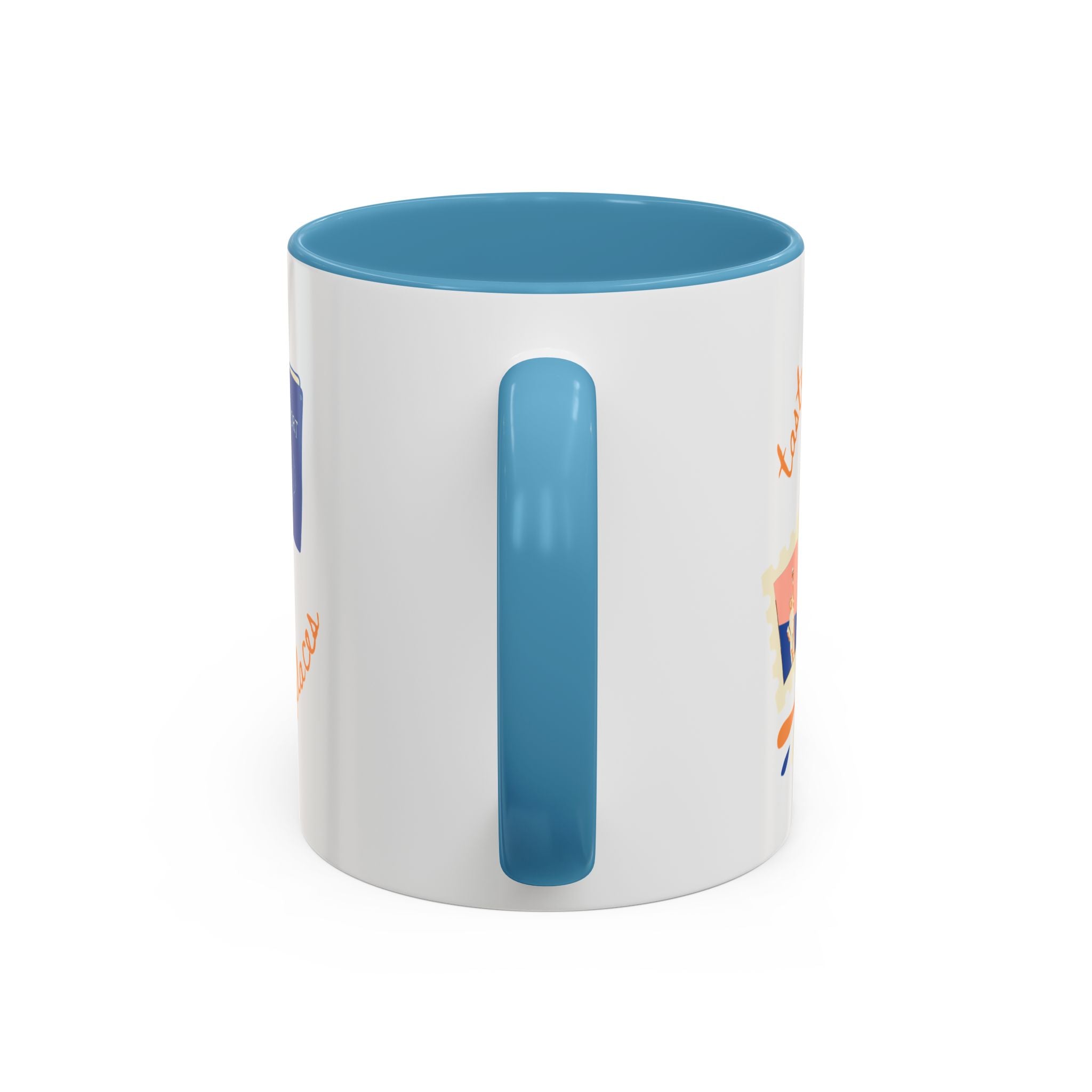 Travel Adventure Coffee Mug — "Discover New Places" Accent Mug (11/15 oz)