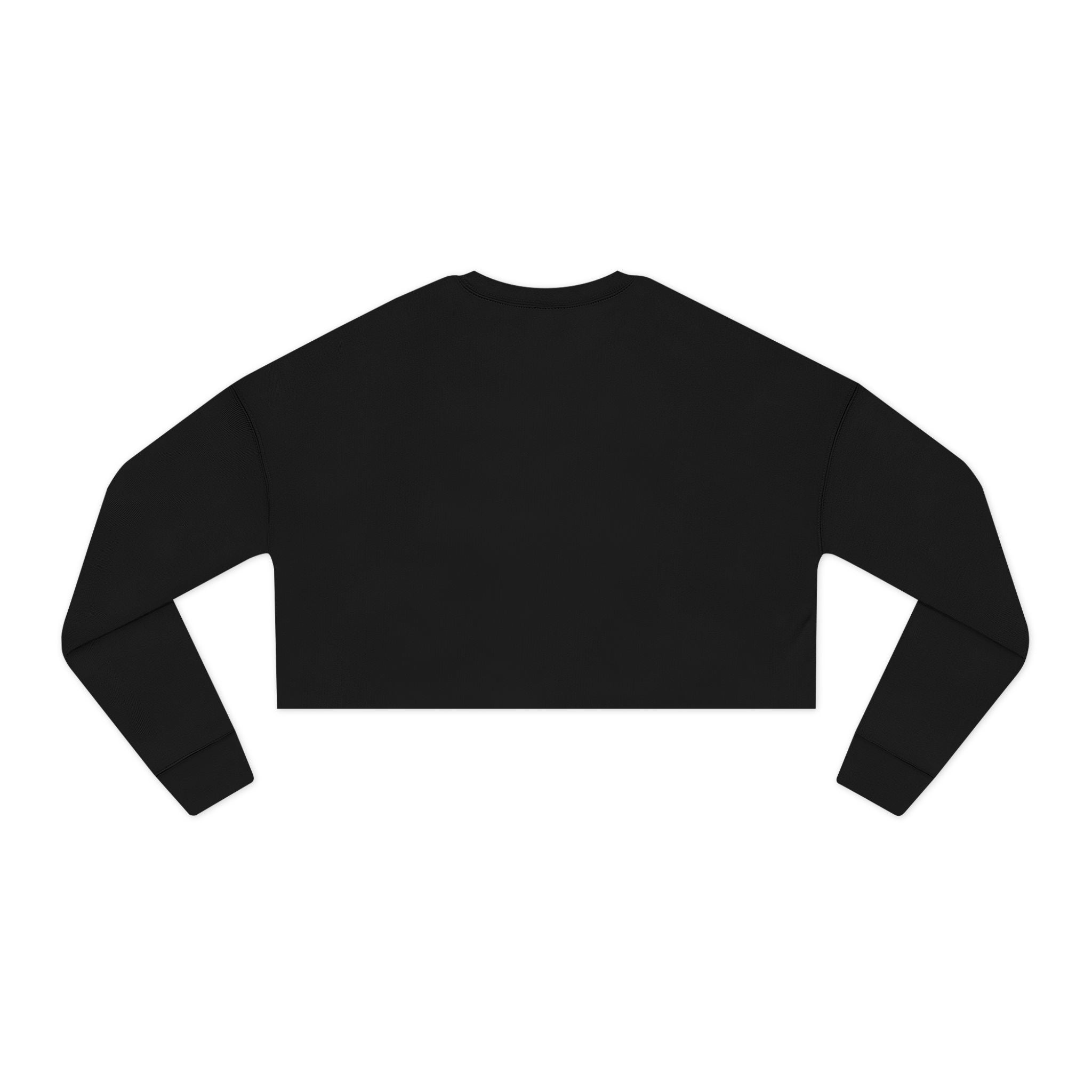 Cropped Sweatshirt — "All I Need Is Books & Coffee" Cozy Reader Crop Top