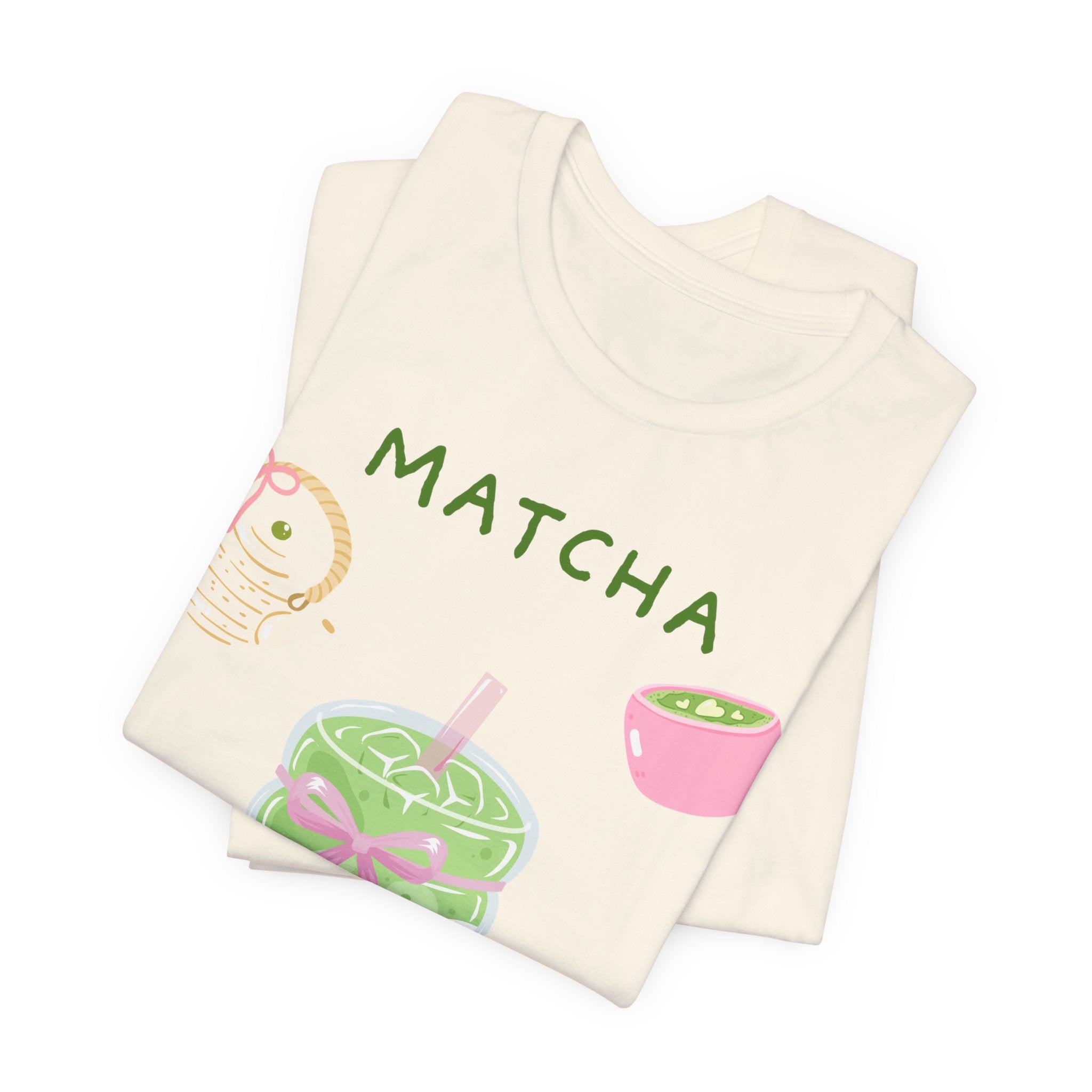 Matcha Girlie Tee — Cute Matcha Drink Graphic T-Shirt