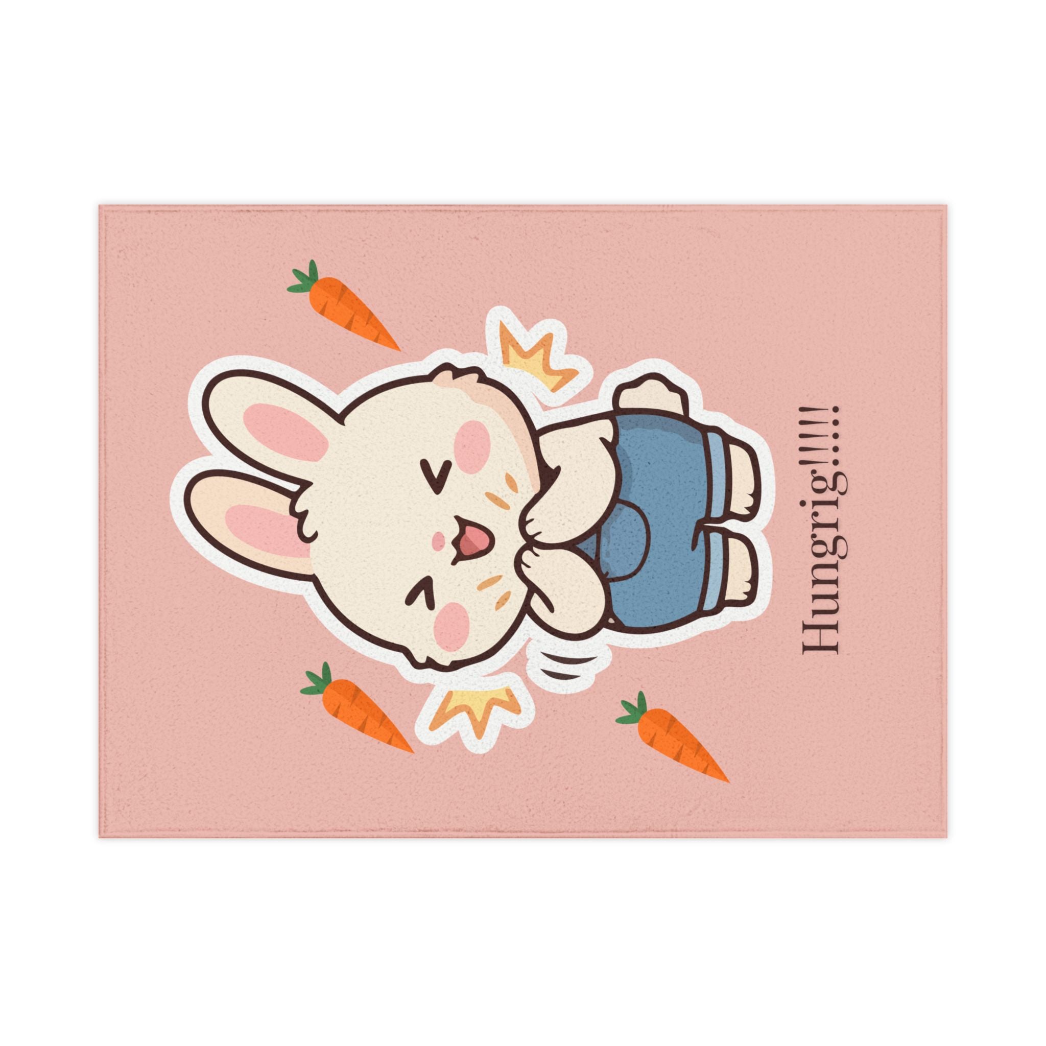 Toddler Blanket -Hungrig Rabbit
