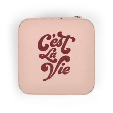 Travel Jewelry Case — 'C'est la Vie' Compact Organizer