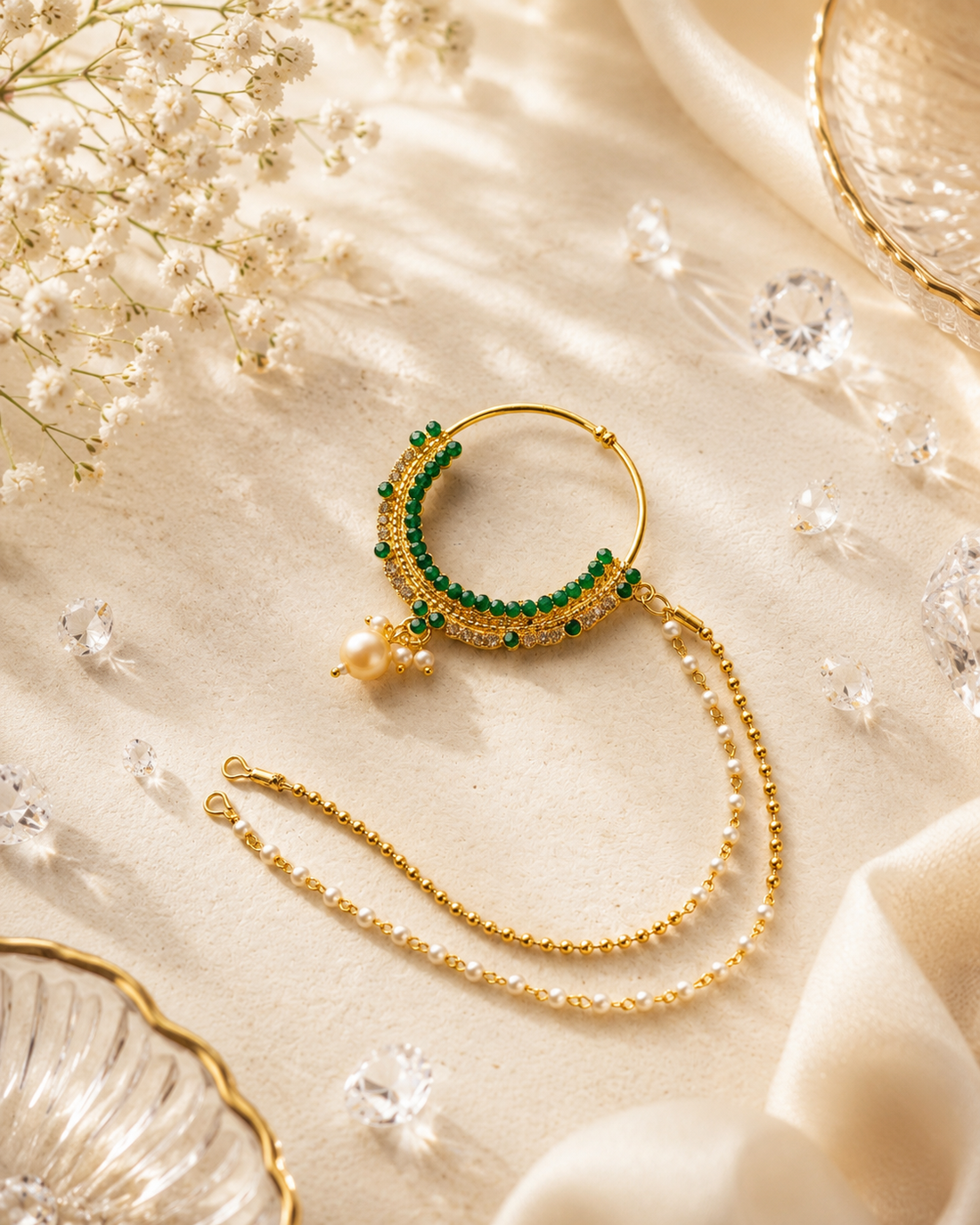 Classic Bridal Grace Nose Ring