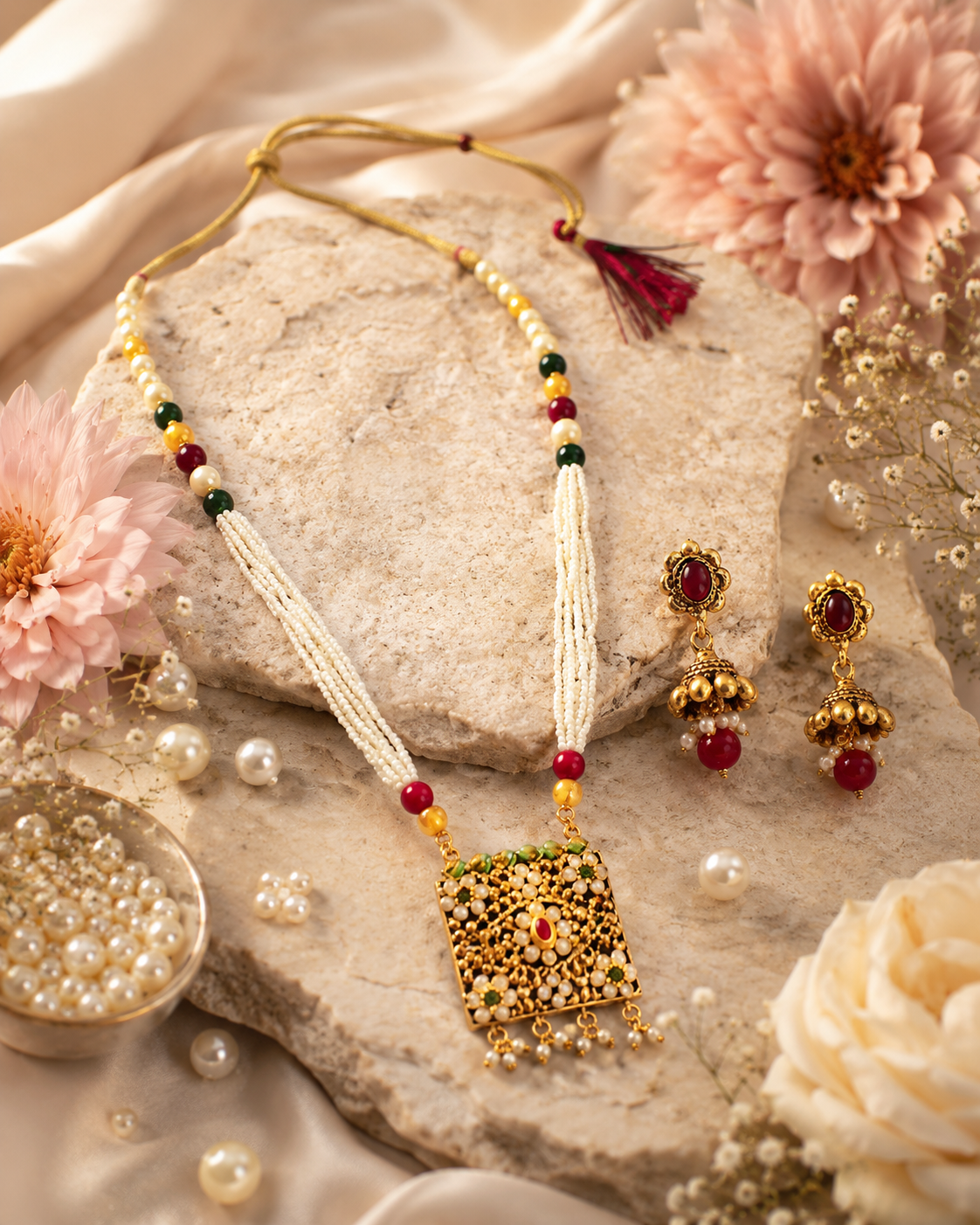 The Gilded Solstice Halo Set