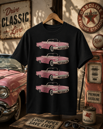 Vintage organic ribbed neck t-shirt