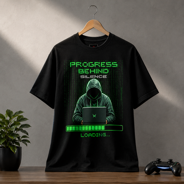 Hackers Unisex organic oversized high neck t-shirt