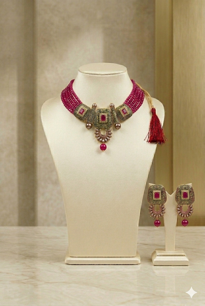 Luminous Textured Elegance Set