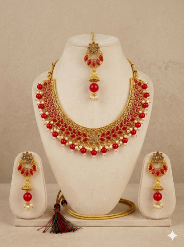Royal Crimson Leaf Heirloom Set