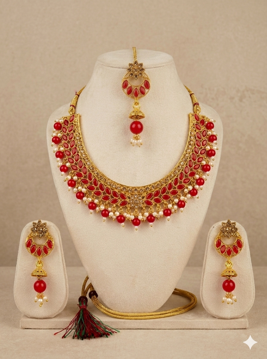 Royal Crimson Leaf Heirloom Set