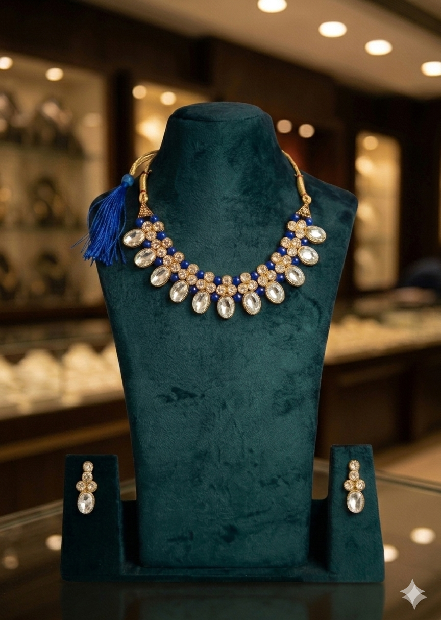 Eternal Grace Bead & Stone Necklace