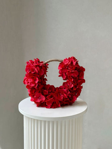 Floral Handle Bag