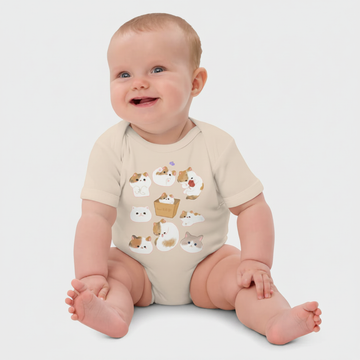 Baby Bodysuit - Full Body 1:1 #f2f2f2